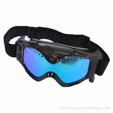Colorful 720P Camera Skiing Goggles, Optional Lens, 30fps Playing Speed, 2048x1536 Image Resolution